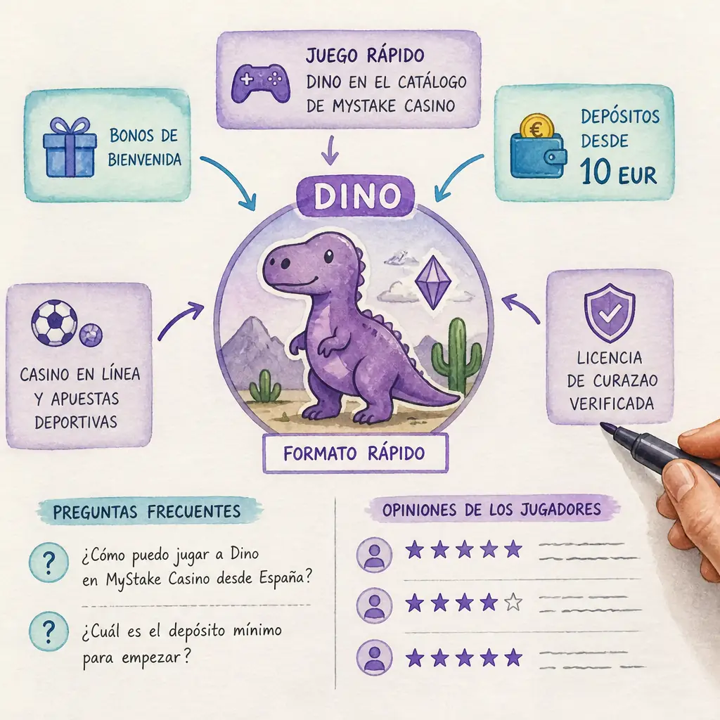 MyStake Casino Dino en España visual guide for MyStake Casino