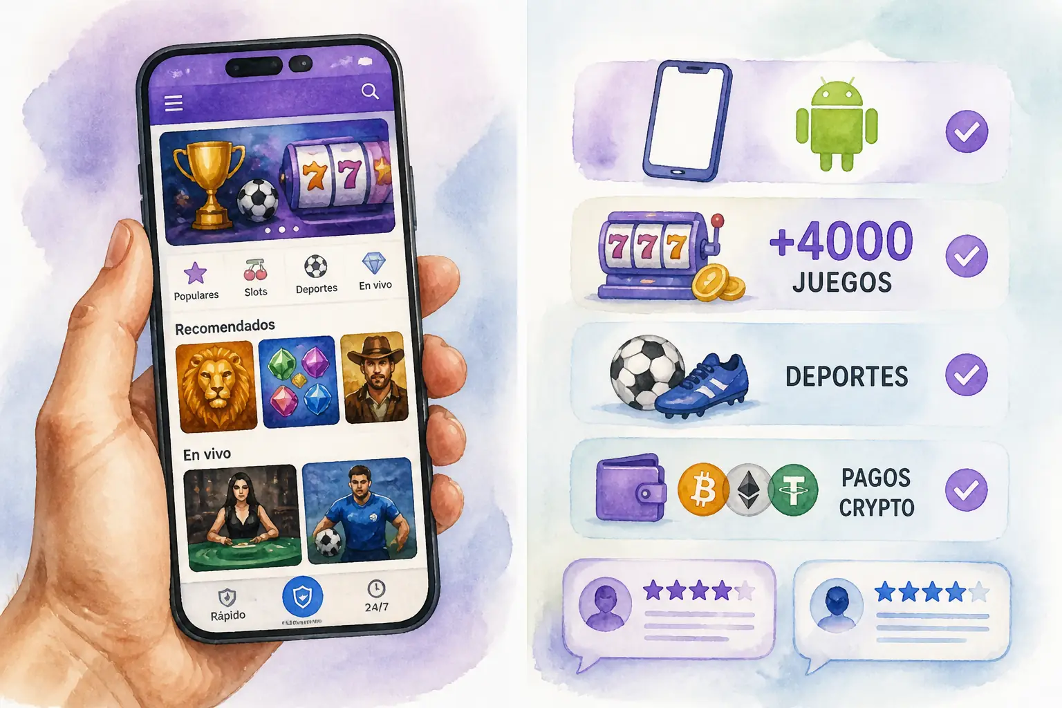 MyStake Casino App para móviles en España visual guide for MyStake Casino